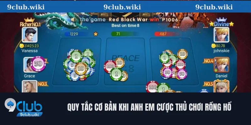 Quy Tắc Cơ Bản Khi Anh Em Cược Thủ Chơi Rồng Hổ