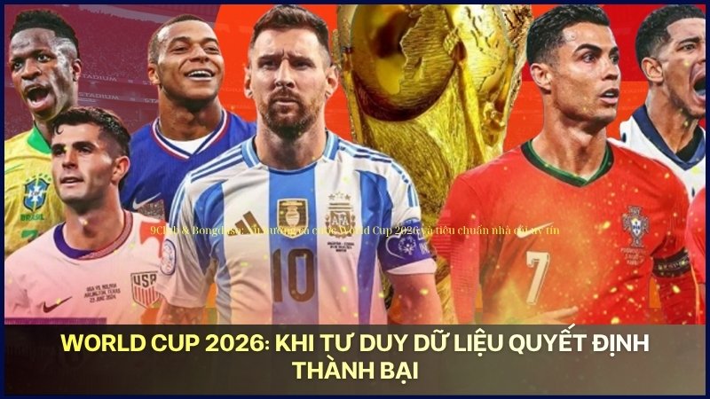 Dữ liệu quyết định thắng thua tại World Cup 2026